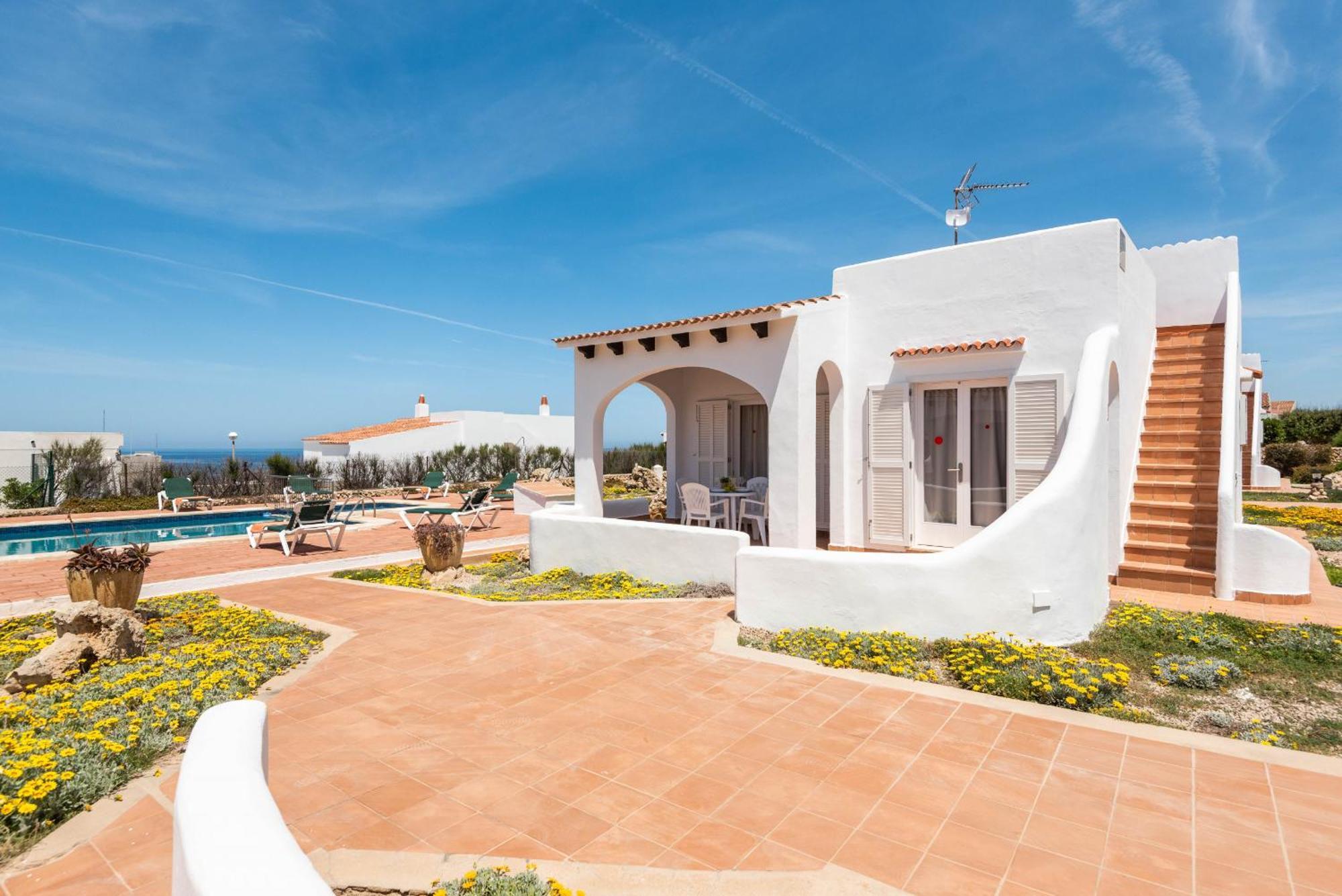 Rimar 4, 2 Bedroom Apartment, Cap D'Artrutx Cala en Bosch Esterno foto